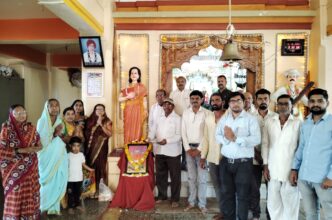 Photo of अंजनगाव सुर्जी येथे आवजी सिद्ध महाराज यांचा पुण्यतिथी उत्सवं साजरा 