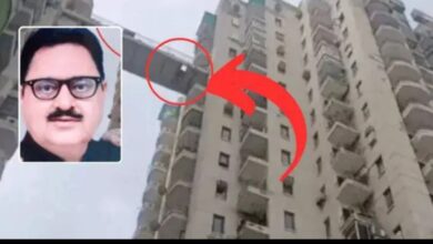 Photo of स्काय वॉक चा स्लॅब कोसळल्याने 14 व्या मजल्यावरून पडून इसमाचा मृत्यू 