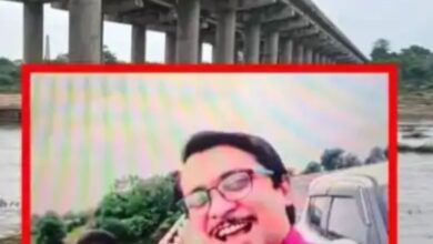 Photo of ते नदीच्या पुलावर आले, काही काळ थांबले आणि अचानक महिलेने घेतली नदीत उडी