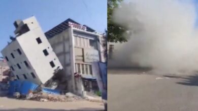 Photo of पाच महिन्यात बनले ७ मजली हॉटेल आणि काही सेकंदात जमीनदोस्त