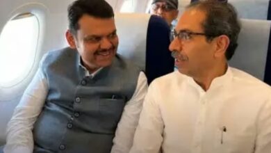Photo of मुख्यमंत्री फडणवीस आणि उद्धव ठाकरे यांचा एकाच विमानने प्रवास , चर्चेला उधाण
