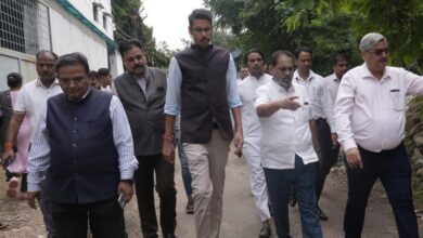 Photo of उप्पलवाडी औद्योगिक वसाहतीसाठी संयुक्त पाहणी